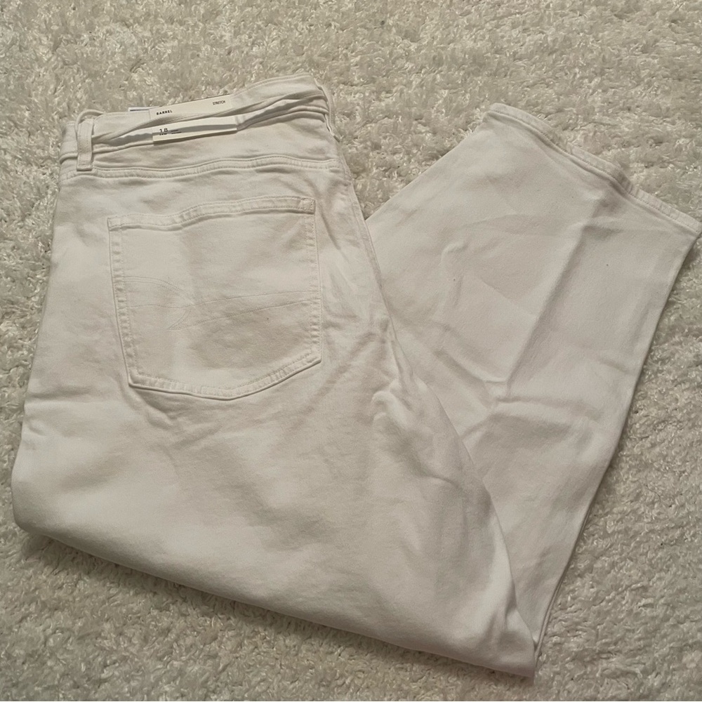 American Eagle AE Stretch Barrel Jeans Size 18 Short NWT